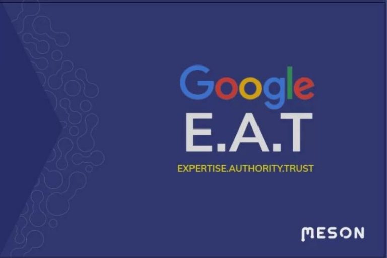 Google E-A-T Expertise Authoritativeness Trustworthiness